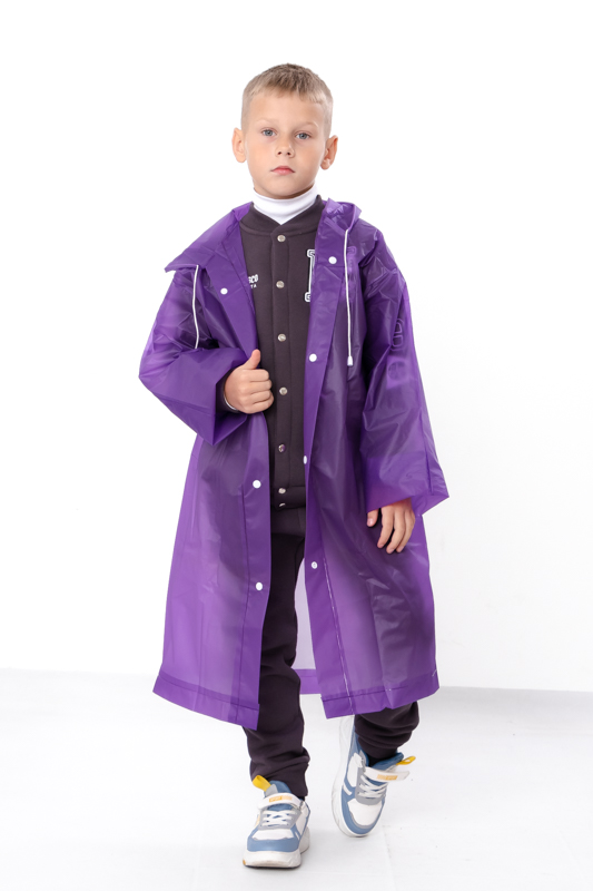 Дощовик дитячий з капюшоном